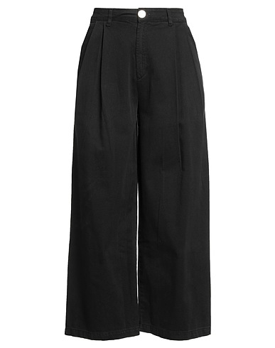 GAVROCHE Paris Casual trouser Black 100% Cotton