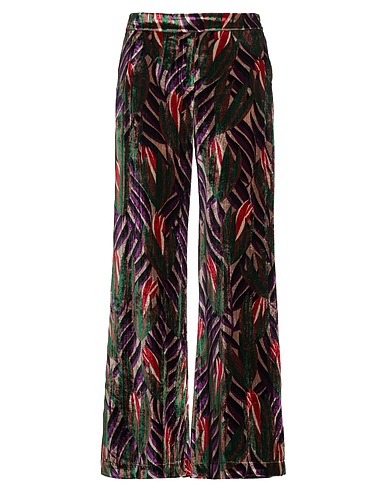 SIYU Casual trouser Purple 82% Viscose, 18% Silk