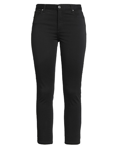 EMPORIO ARMANI Casual trouser Black 98% Cotton, 2% Elastane