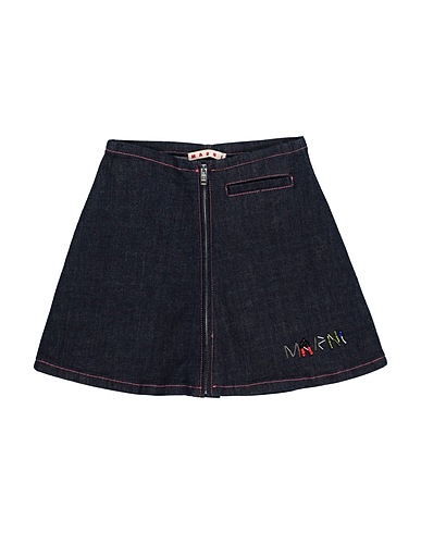 MARNI Denim skirt 98% Cotton, 2% Elastane, Acrylic