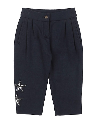 DOLCE&GABBANA Casual trouser Midnight blue 100% Cotton, Polyester, Viscose