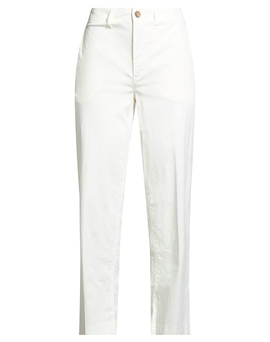 KILTIE Pantalone Avorio 97% Cotone, 3% Elastan