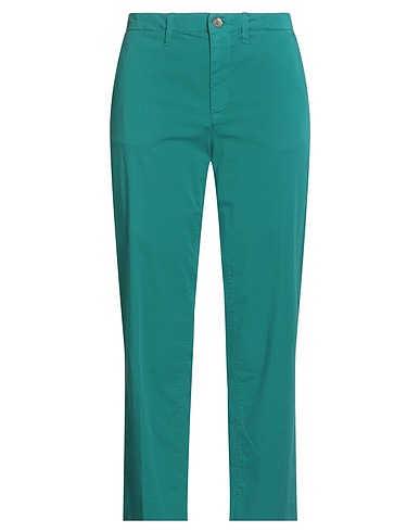 KILTIE Pantalone Verde 97% Cotone, 3% Elastan