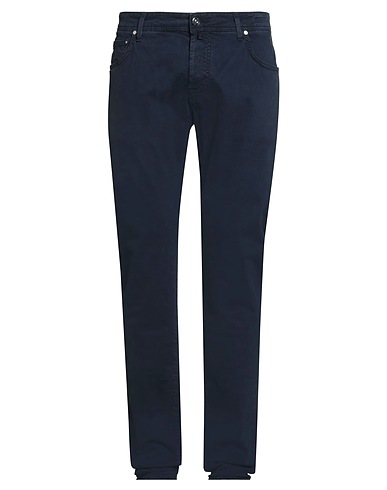 JACOB COHЁN Casual trouser Navy blue 98% Cotton, 2% Elastane