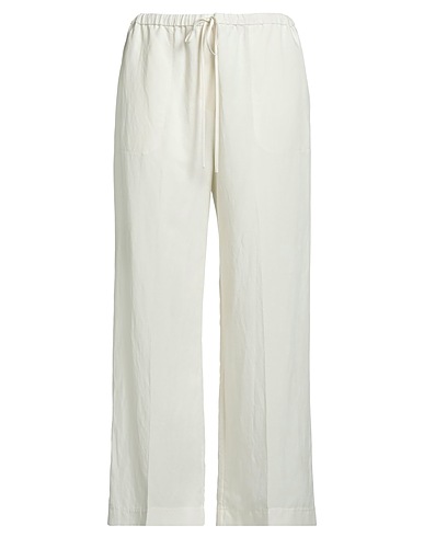 TOTEME Pantalone Bianco 75% Lyocell, 25% Lino