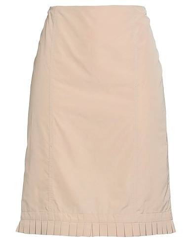 ROSE SELAVY Midi skirt Beige 65% Polyester, 35% Cotton