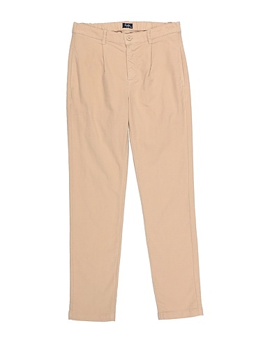 IL GUFO Casual trouser Sand 97% Cotton, 3% Elastane