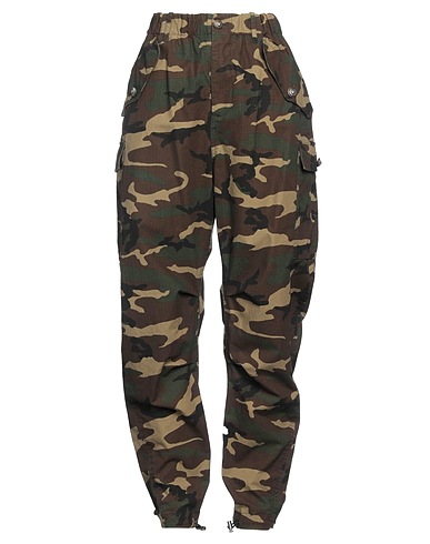 DOLCE&GABBANA Casual pants Military green 100% Cotton