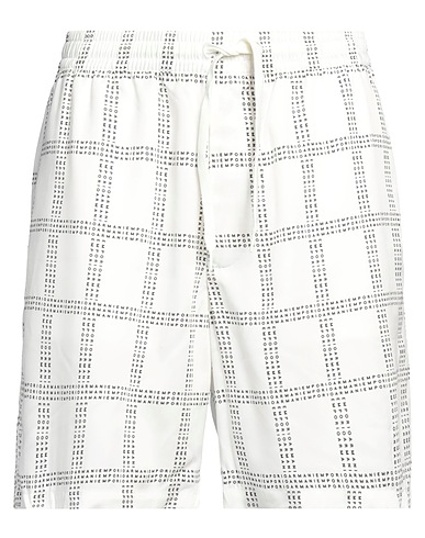 EMPORIO ARMANI ショートパンツ＆バミューダパンツ ホワイト テンセル 100%