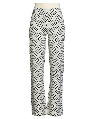 ONLY Pantalone Avorio 50% Viscosa, 28% Poliestere, 22% Nylon