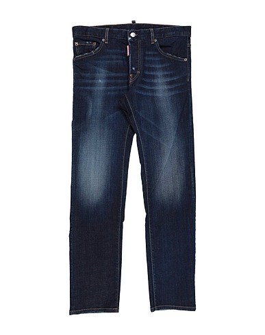DSQUARED2 Denim trousers Blue 99% Cotton, 1% Elastane
