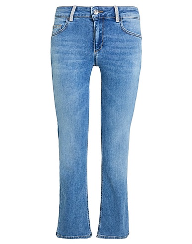 LIU •JO Bootcut Jeans Blue 98% Cotton, 2% Elastane