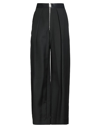 KHAITE Pantalone Nero 75% Viscosa, 25% Poliammide, Cotone