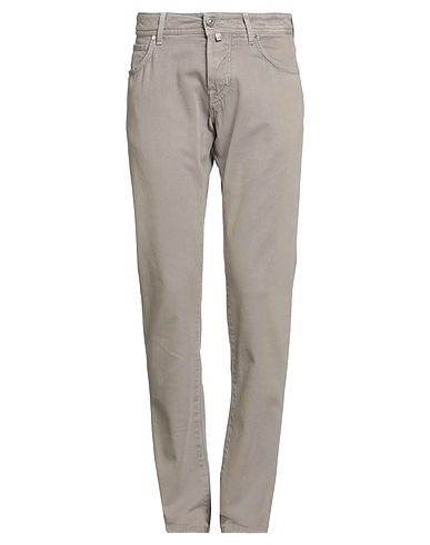 JACOB COHЁN Casual trouser Light brown 98% Cotton, 2% Elastane