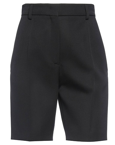 VALENTINO GARAVANI Shorts & Bermuda Black 100% Virgin Wool