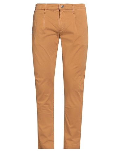 GREY DANIELE ALESSANDRINI Pantalone Cammello 98% Cotone, 2% Elastan