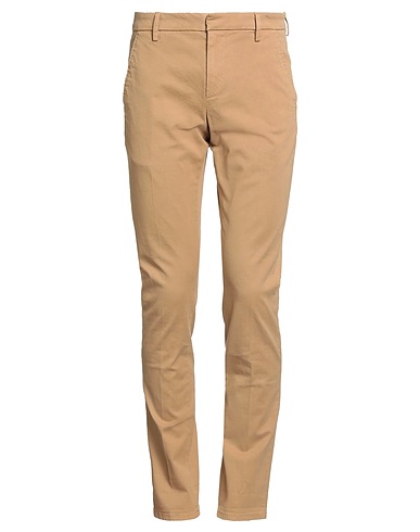 DONDUP Casual trouser Camel 98% Cotton, 2% Elastane