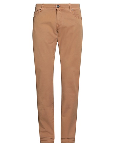 CORNELIANI ID Hosen Kamel 98% Baumwolle, 2% Elastan