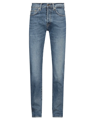 CARHARTT Denim trousers Blue 99% Cotton, 1% Elastane