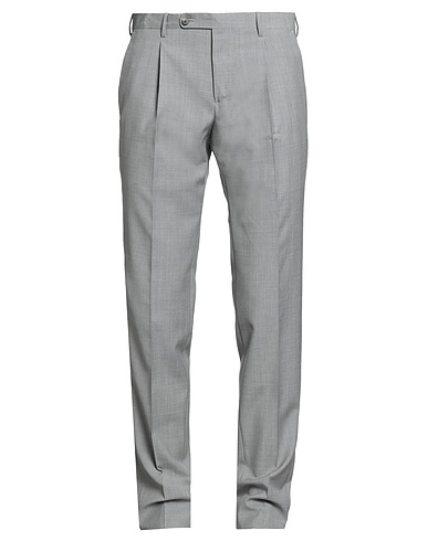 BOGLIOLI Casual pants Grey 100% Virgin Wool