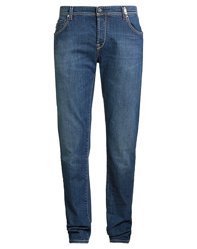 TRAMAROSSA Denim trousers Blue 98% Cotton, 2% Elastane
