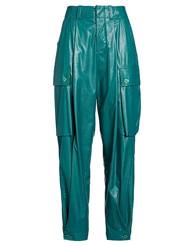 ERMANNO FIRENZE Cargo VERDE SCURO 50% Polyurethane, 50% Viscose