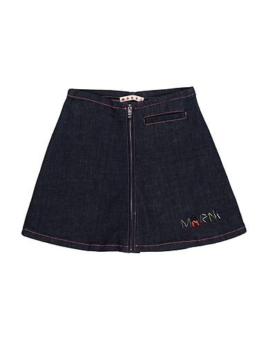 MARNI Denim skirt Blue 98% Cotton, 2% Elastane, Acrylic