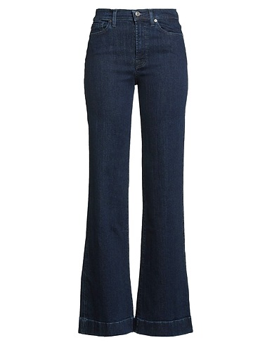 7 FOR ALL MANKIND Denim pants Blue Cotton