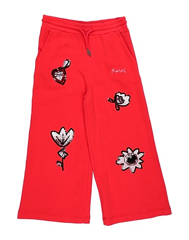 MARNI パンツ トマトレッド コットン 100%