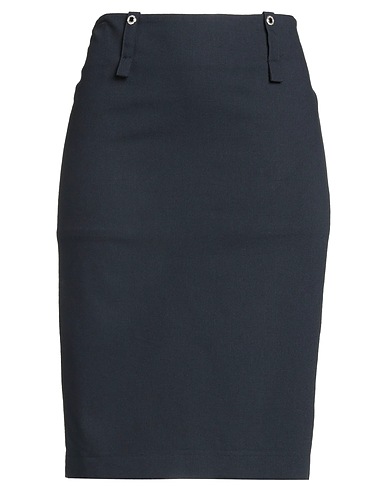 ROSE SELAVY Midi skirt Midnight blue 50% Viscose, 28% Wool, 20% Polyester, 2% Elastane