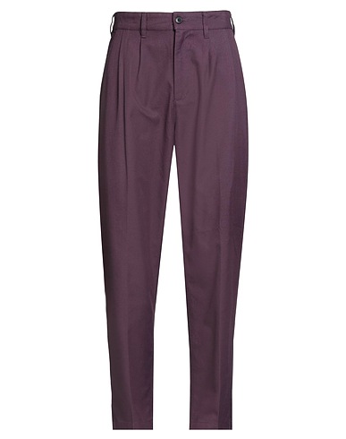OBEY Casual trouser Plum 65% Polyester, 35% Rayon