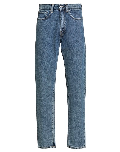 EDWIN Denim trousers Blue 100% Cotton