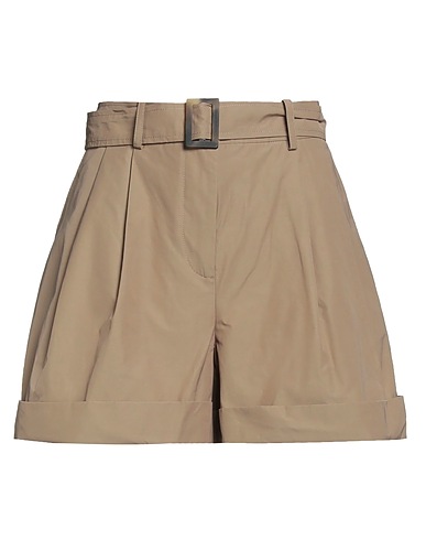 ERMANNO FIRENZE Shorts & Bermudas Khaki 58% Polyester, 42% Baumwolle