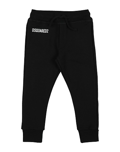 DSQUARED2 Casual trouser Black 100% Cotton, Elastane