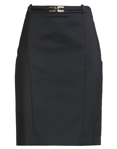 ROSE SELAVY Gonna midi Nero 50% Poliammide, 43% Cotone, 7% Elastan