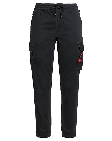 AERONAUTICA MILITARE Pantalone Nero 97% Cotone, 3% Elastan
