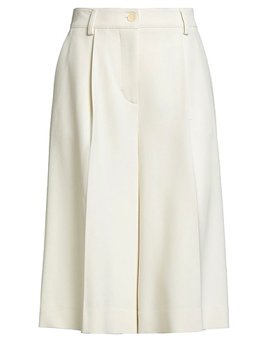P.A.R.O.S.H. Shorts & Bermuda Ivory 97% Viscose, 3% Elastane