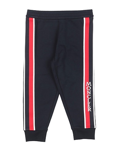 MONCLER Pantalone Blu notte 95% Cotone, 5% Elastan