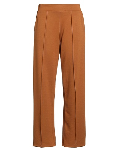 VILA Casual trouser Camel 50% Tencel™, 45% Recycled polyester, 5% Elastane