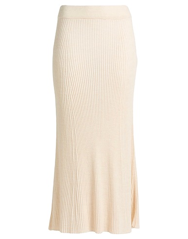 VILA Midi skirt Ivory 100% Acrylic