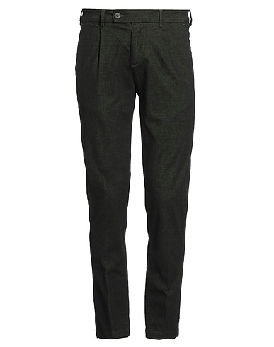 NO LAB Casual pants Charcoal 52% Cotton, 30% Polyester, 15% Viscose, 3% Elastane