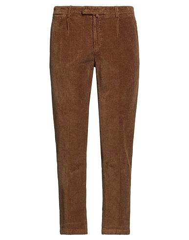BRIGLIA 1949 Casual trouser Camel 99% Cotton, 1% Elastane