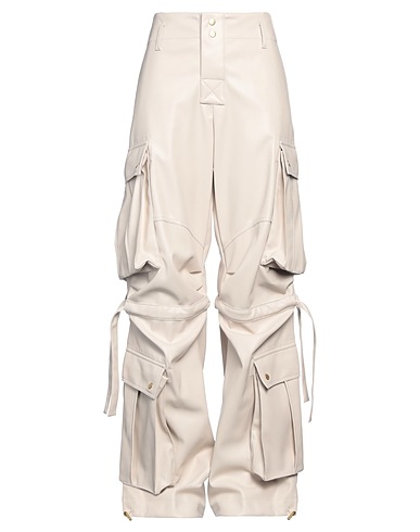 DARKPARK Casual trouser Cream 50% Polyurethane, 50% Polyester