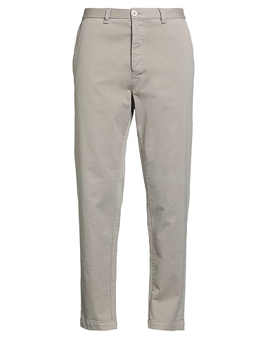TRANSIT Casual pants Taupe 96% Cotton, 4% Elastane