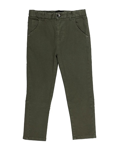 MONNALISA Pantalone Verde militare 97% Cotone, 3% Elastan