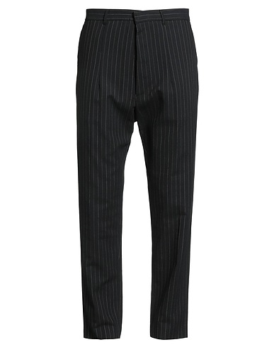 GAëLLE Paris Casual trouser Black 70% Cotton, 25% Polyester, 5% Other Fibres