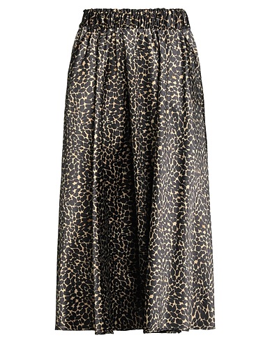 SHIRTAPORTER Gonna midi Cammello 100% Poliestere