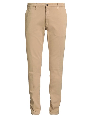 4/10 FOUR.TEN INDUSTRY Casual pants Sand 54% Cotton, 43% Modal, 3% Elastane