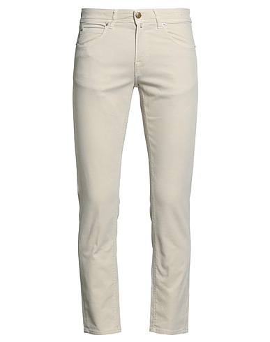 BRIGLIA 1949 Casual pants DNM Ivory 97% Cotton, 3% Elastane
