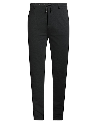 DISTRETTO 12 Casual trouser Charcoal 68% Viscose, 27% Nylon, 5% Elastane